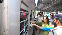 SCR Women’s Welfare Organisation gives summer health tips to staff, passengers in Vijayawada station