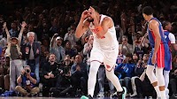Knicks go on 21-0 run as miscues tank Pistons