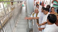 TTD EO INSPECTS QUEUE LINES AND COMPARTMENTS FOR ABOUT 8HRS IN TIRUMALA