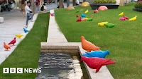 Kes sculptor's work transported from Barnsley to China