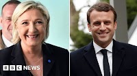 France elections: Macron and Le Pen through to run-off
