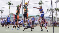 Police volleyball beat Army Two