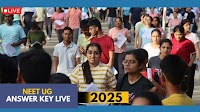 NEET 2025 Answer Key (Out) Highlights: NEET UG answer keys released at neet.nta.nic.in