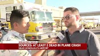 'Crazy': Witness at nearby shop talks about plane crash near Honolulu airport