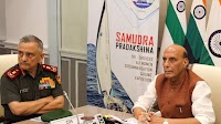 Rajnath Singh Flags Off IASV Triveni, India’s First All-Women Tri-Services Circumnavigation Expedition