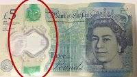 £5 notes left so tattered that the Big Ben rubs away