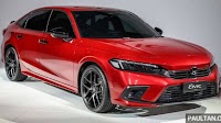 2023 Honda Civic in Malaysia - prices up by RM1,200 for all three petrol variants, e:HEV RS unchanged