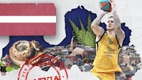 World basketball map: Latvia