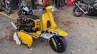 Mad Genius Sticks A Yamaha RD350 Engine Inside A 1960s Lambretta Scooter