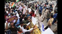 Students demand 100% domicile quota in govt jobs