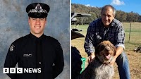 Porepunkah: Police killed in Australia shooting named as manhunt continues