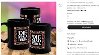 'Who relaxes with a cup of tea and a death threat?': Fury over Etsy 'Die Mad Terfs' Mug