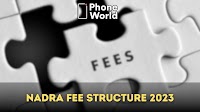 NADRA Fee Structure 2024: Updated Fees For CNIC, NICOP, FRC & More