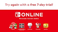 Try Nintendo Switch Online again with a free 7-day trial!