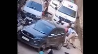 Cops beaten, forced to escape as they try to arrest man in Delhi, videos go viral | Latest News India