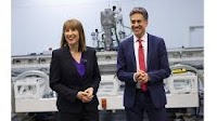 Chancellor and Ed Miliband visit Cambridge Vacuum Engineering to see Ebflow™ welding technology in action