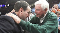 ‘Remember how you (expletive) got your job’: Bob Knight's relationship with Coach K detailed in book