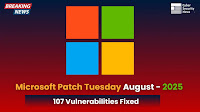 Microsoft Patch Tuesday August 2025 Released - 107 Vulnerabilities Fixed Including 36 RCE