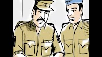 On edu visits to police stations, students learn about e-crimes and cop work