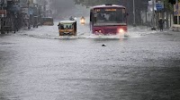 Cyclone Fengal floods roads, disrupts traffic