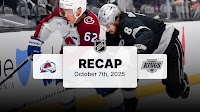 MacKinnon sets Avalanche points record in opening win against Kings