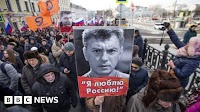 Boris Nemtsov killing: Supporters march in Moscow