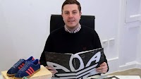 Adidas-mad author's new book lands on the Soccer AM coffee table