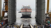 MDL launches Indian Navy’s fifth P17A Nilgiri-class frigate Taragiri