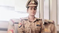 UP Cop On Bike Falls Trying To Save Stray Dog, Gets Run Over By Car