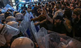 Clashes and arrests in Turkey over magazine cartoon allegedly depicting prophet Muhammad