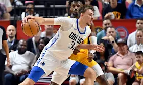Mavericks rookie Cooper Flagg all business as he makes his professional debut at NBA Summer League
