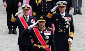 Europe's royalty pay respects to King Harald V in Norway
