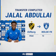 Jalal Abdullai: Norwegian centre-forward linked with move to Molde FK -