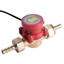 Startnow 6/8/10mm Nozzle Water Flow Sensor Switch Meter G1/2 ...