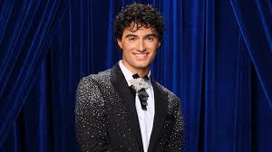Ezra Frech competing on Dancing With the Stars