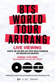 Viva o cinema! » BTS World Tour ´Arirang´ in Japan: Live Viewing