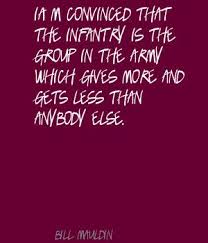 Famous quotes about &#39;Infantry&#39; - QuotationOf . COM via Relatably.com