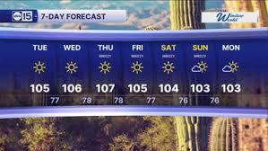 Triple digits this week in the valley