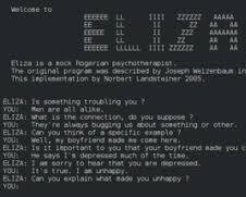 ELIZA chatbot