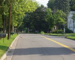 street in American Villageの画像