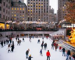 Image of Rink at Rockefeller Center, New York City