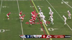 Brashard Smith scores a touchdown for Kansas City Chiefs