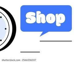 clock showing business hoursの画像