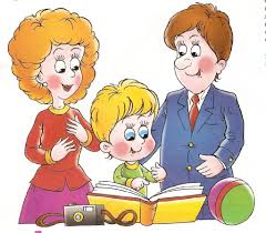 Картинки по запросу родители читают с детьми рисунок