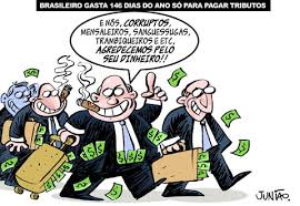 Resultado de imagem para charge o mosquito contra os políticos