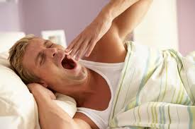 yawning