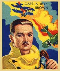 1934 National Chicle Sky Birds Roy Brown #77 Non-Sports Card - 189857