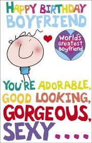 Happy Birthday Boyfriend on Pinterest | Boyfriend Birthday Cards ... via Relatably.com
