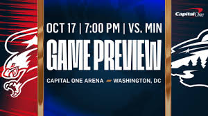 Match preview for the Wild vs Capitals game