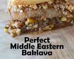 Gambar Baklava middle eastern food